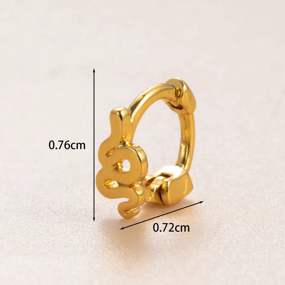 1 Piece Simple Series Simple Flower Copper No Plating Material Zircon Women Stud Earrings