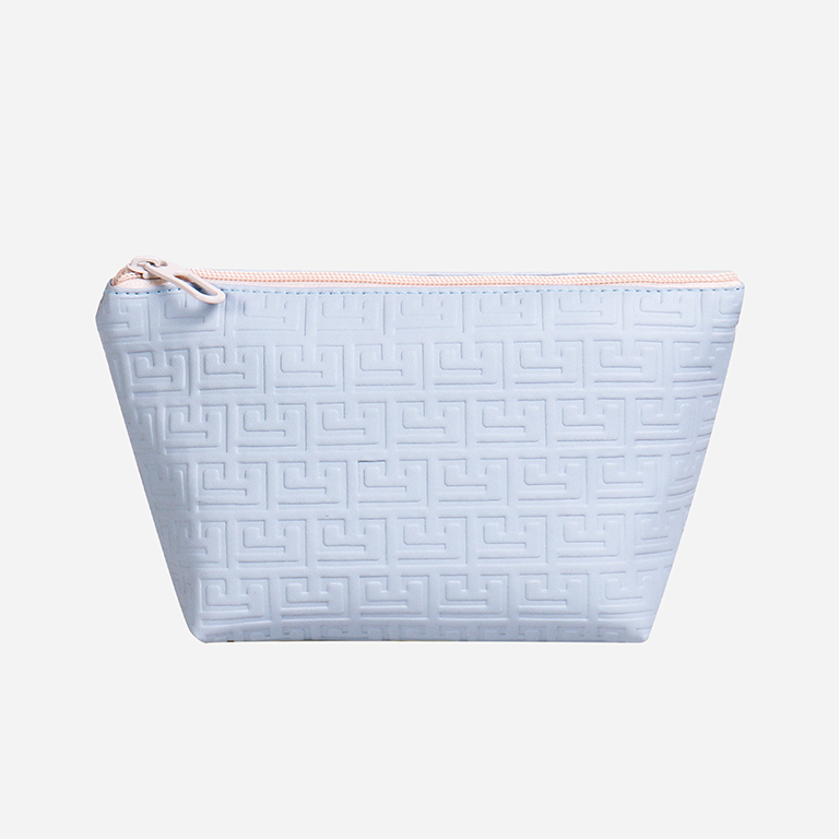 1 Piece Simple Series Casual Plaid Durable Cosmetic Organizer with Zipper Women's Bags