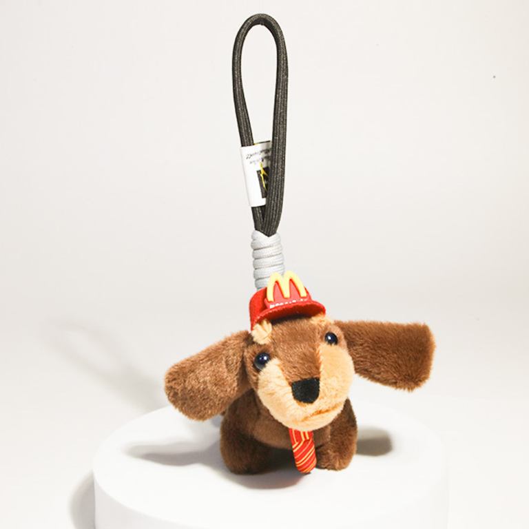 1 Piece Lovely Series Daily Badger Dog Charming Rayon Women's Bag Charms