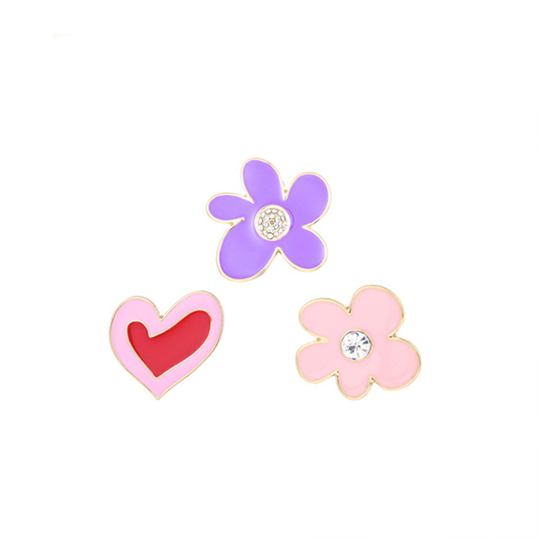 1 Stück Romantische Serie Retro Herz Legierung Damen Broschen h5Bild6