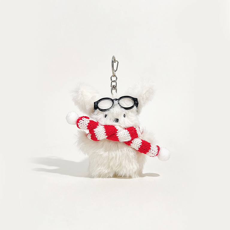 1 Piece Romantic Series Sweet Animal Rayon Women's Bag Charms h5Picture4