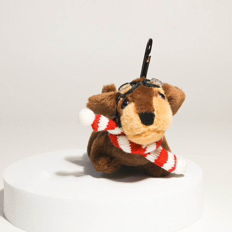 1 Piece Lovely Series Daily Badger Dog Charming Rayon Women's Bag Charms h5Picture3