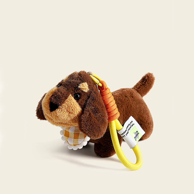 1 Piece Lovely Series Daily Badger Dog Charming Rayon Women's Bag Charms h5Picture5