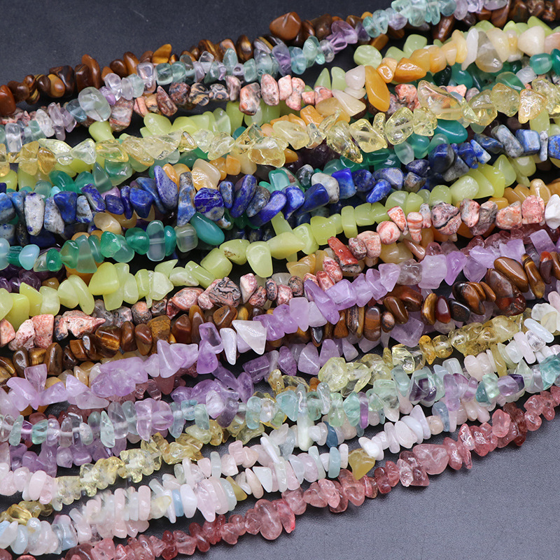 1 String Crystal Gravel Natural Stone Casual Shape Jewelry Beads(Bead Size:3-5mm/5-8mm) Picture4