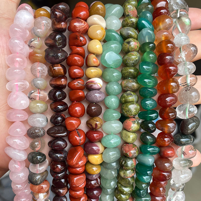 1 String Special Casual Shape Natural Stone Jewelry Beads（DIA:10mm-12mm） Picture4