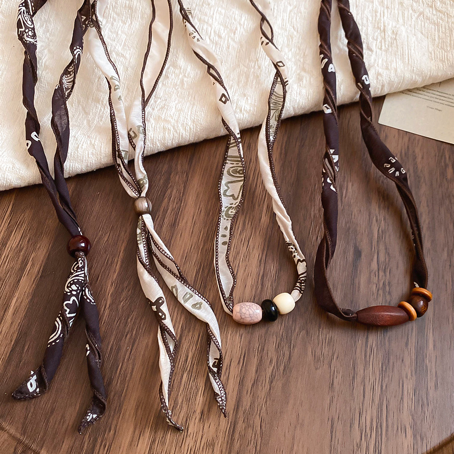 1 Stück lange Halskette mit Paisley-Muster Bild2