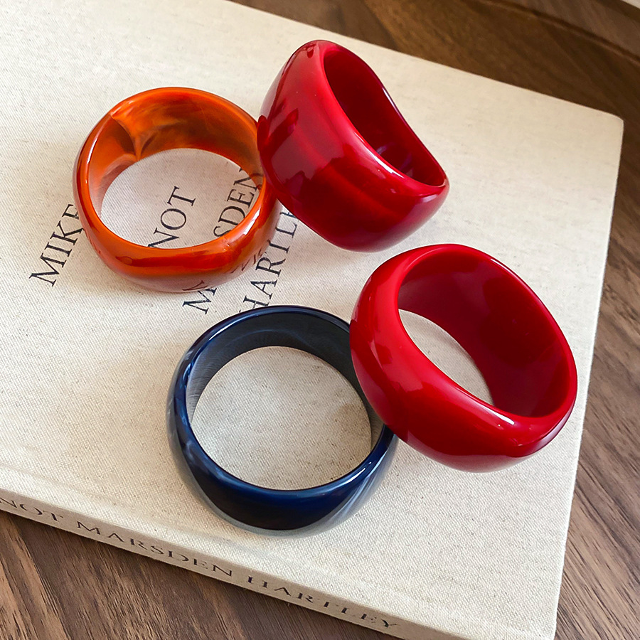 1 Stück unregelmäßig geformter Acrylarmreif h5Bild5