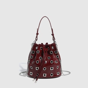 1 Piece Luxurious Fashionable and Classic Rivet Women's Shoulder Bags h5 Picture2