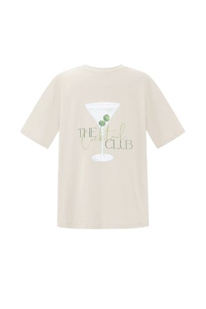 Cotton Knitted Women's T-shirt Casual Letters h5 Picture3