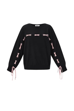 Knitted Viscose Women's Sweater Casual Color Clash h5 