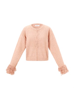 Knitted Polyester Fiber Women's Cardigan Casual Solid Color Fall/Winter h5 Picture13