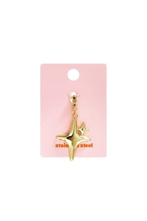 Stainless Steel Jewelry Charms Star Casual Christmas Simple Series Women's jewelry h5 Picture3