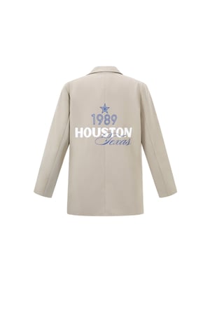 Woven Polyester Fiber Women's Suit Set Elegant Letters h5 Picture3