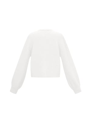 Gestrickte Polyesterfaser Damen-Cardigan Casual Einfarbig Herbst/Winter h5 Bild3