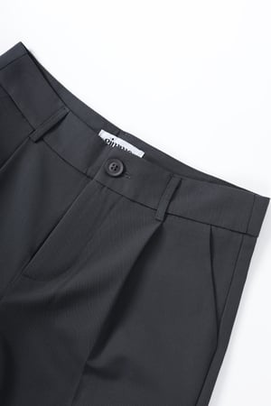 Woven Polyester Fiber Women's Straight Leg Pants Casual Fall/Winter h5 Picture15