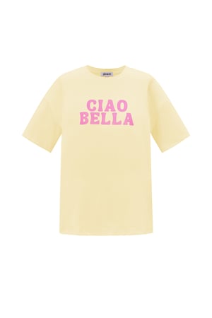 Algodón Camiseta Mujer Casual Letters h5 