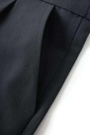 Woven Polyester Fiber Women's Straight Leg Pants Casual Fall/Winter h5 Picture16