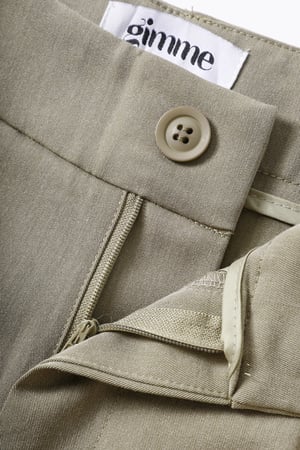 Woven Polyester Fiber Women's Wide Leg Pants Elegant Solid Color Fall/Winter h5 Picture13