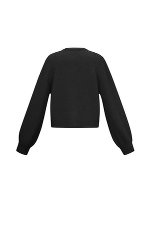 Örülmüş Poliester İplik Kadın Cardigan Kasual Tek Renk Sonbahar/Kış h5 Resim3