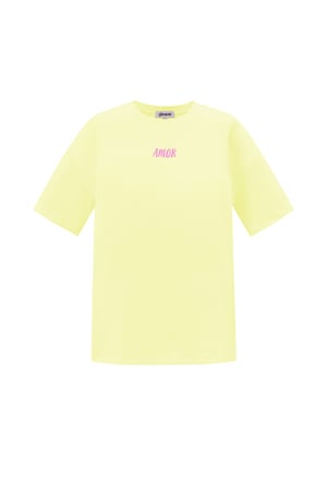 Baumwolle Gestrickte Damen T-Shirt Casual Letters h5