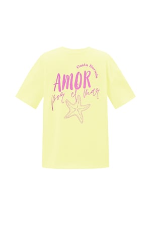 Baumwolle Gestrickte Damen T-Shirt Casual Letters h5 Bild3