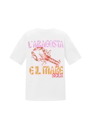 Coton Tricoté T-shirt Femme Casual Imprimé Animal h5 Image3