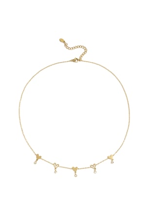 Stainless Steel Chain Necklaces Heart Casual Daily Simple Series Women's jewelry h5 