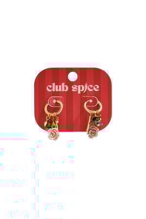 Oorbellen van roestvrij staal met bloemenmotief, casual, dagelijks, eenvoudig, serie, damessieraden h5 Afbeelding5