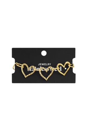 Stainless Steel Chain Bracelets Heart Casual Daily Simple Series Women's jewelry h5 Picture4