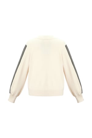 Knitted sweater with stripes h5 Picture3