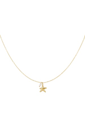 Collier étoile de mer h5