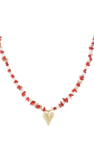 Colliers pendentifs en acier inoxydable Cœur Série Casual Daily Simple Bijoux pour femmes h5