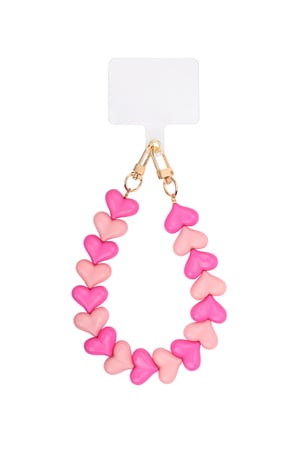 Double heart phone cords h5 Picture6