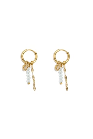 Love on top charm earrings h5 