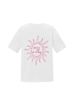 Coton T-shirt Femme Casual Lettres h5 Image3