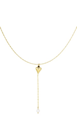 classic heart & pearl necklace h5 