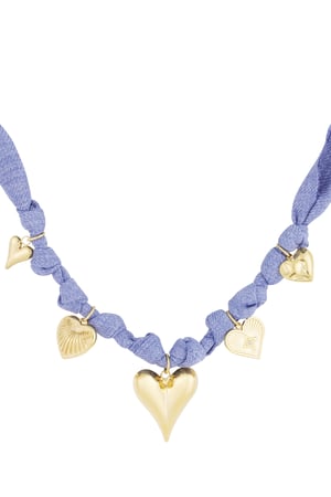 Necklace color bliss heart h5