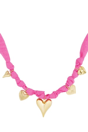 Necklace color bliss heart h5 