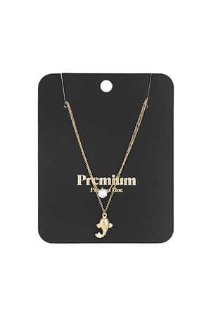 Fish and pearl Necklace h5 Picture3