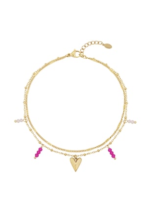 double love enkel armbandje h5 