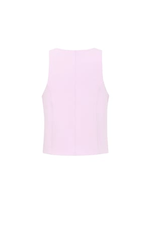 Knitted Nylon Women's Sleeveless Top Spring/Summer Basic Solid Color h5 Picture3