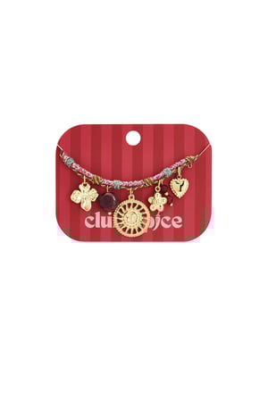 Braccialetti con ciondoli in acciaio inossidabile, serie semplice casual quotidiana, gioielli da donna h5 Immagine4