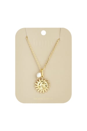 Collane con ciondolo sole Casual Quotidiano Semplice Serie Gioielli da donna h5 Immagine5