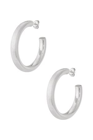   Hoop Earrings irregular shape Casual Daily Simple Series Women's jewelry h5 Picture3