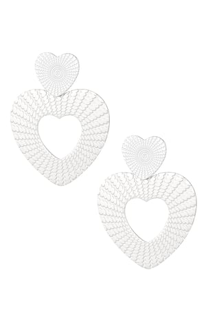 earrings double heart h5 