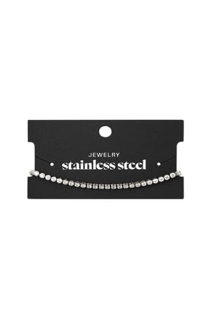 Twinkling diamond bracelet - Silver Color color h5 Picture3
