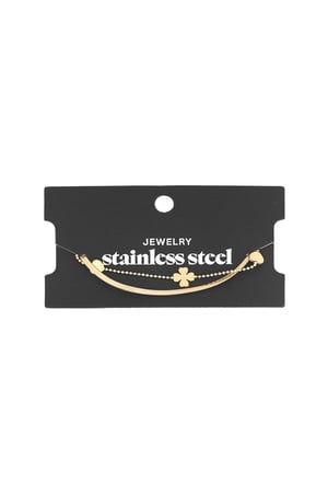 bracelet clover heart h5 Picture3