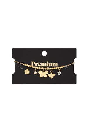 Butterfly Bliss Armband - Goldfarben h5 Bild5