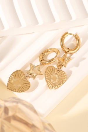 star heart earrings h5 Picture4