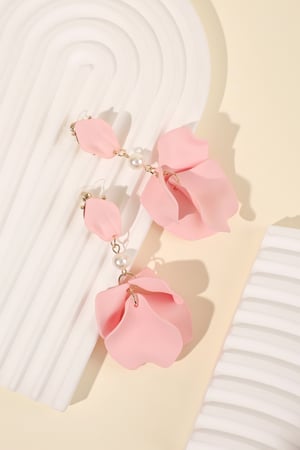 Boucles d'oreilles Fuchsia Haze h5 Image7